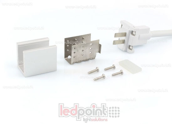 Immagine di Kit connettore 0,6m per Led Neon Flex 11mm