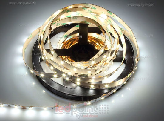 Picture of LED strip 5m white 3900-4280K 2835 60led/m 24V 4,8W/m