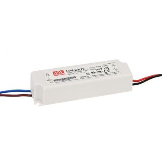 Picture of Power supply 20W 12V IP67 Mean Well