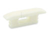 Picture of White cap with hole for power cable for recessed RE01-03 aluminium profile