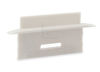 Bild von Graue Endkäppchen Groß für Aluminiumeinbauprofil RE04-07