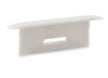 Picture of Grey low end cap for recessed aluminium profile RE04-07