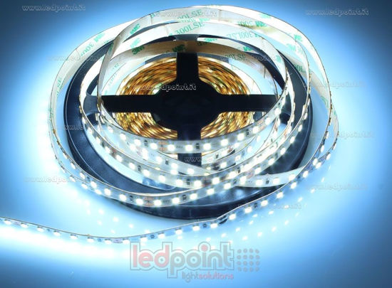 Bild von LED-Streifen 5m kalt-weiß 6500K 3step 2835 120LEDs/m 24V 9,6W/m