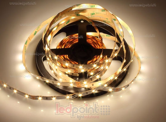 Picture of LED strip 5m warm white 3000k 3step 2835 60led/m 12V 4,8W/m