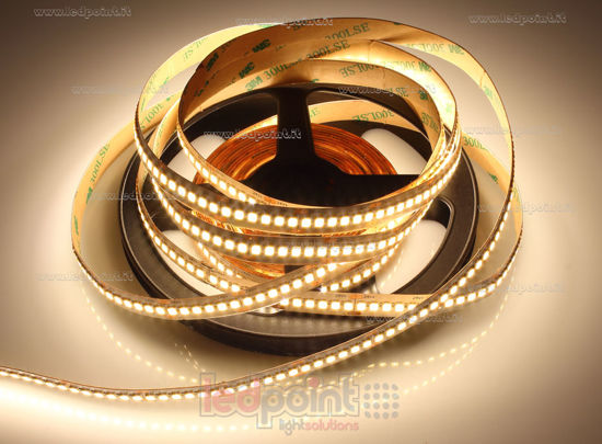 Immagine di Striscia led 5m bianco caldo 3000K 3step 2835 240led/m 24V 19,2W/m