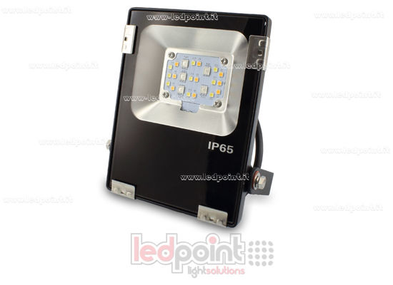 Immagine di Floodlight da esterno RGB+CCT 10W 230V nero