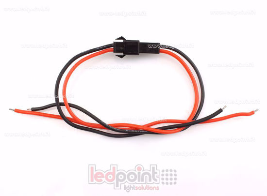 Immagine di Connettore 2 fili per strip monocromatica filo 0,5mm