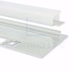 Immagine di Profilo in alluminio per pavimento in ceramica 12mm waterproof calpestabile, 3 metri