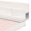 Immagine di Profilo in alluminio angolare per cartongesso 16x12mm, 3 metri 