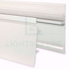 Picture of Aluminium profile for baseboard 75x13mm, 2 meters