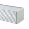 Immagine di Profilo in alluminio da parete 30x29mm, 99,5cm