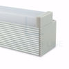 Immagine di Profilo in alluminio da parete 30x29mm, 99,5cm