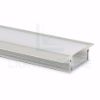 Immagine di Profilo in alluminio da incasso 32x10mm waterproof, 3 metri