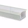 Immagine di Profilo in alluminio da incasso 32x16mm waterproof, 3 metri