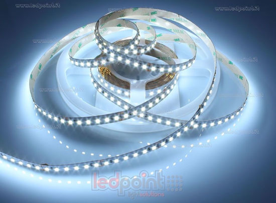 Bild von LED-Streifen 1m kalt-weiß 6000-6500K 2835 120LEDs/m Honglitronic 12V 24W/m
