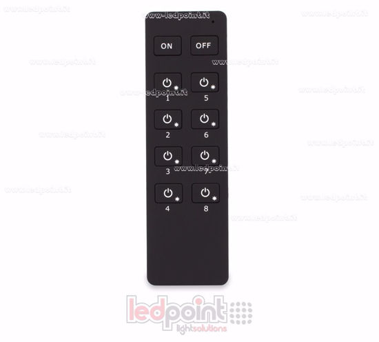 Immagine di Telecomando monocromatico 8 zone RF2.4G