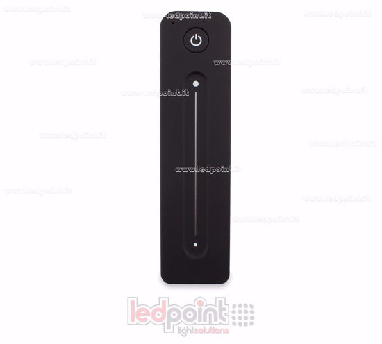 Picture of Single-colour 1 zone touch black RF2.4G remote control with magnet