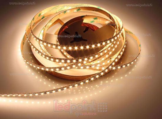 Bild von LED-Streifen 5m warm-weiß 3000K 3step 2835 CRI>90  128led/m 24V 13W/m