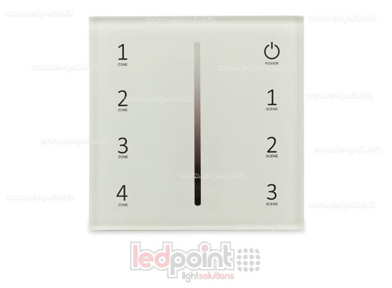 Picture of 4 zones dimmer 0-10V wall remote control RF2.4G