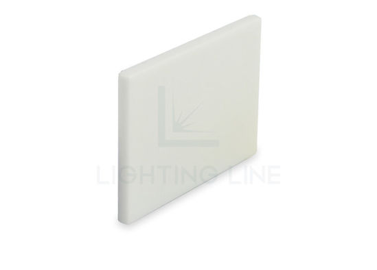 Immagine di Tappino bianco per profilo in alluminio da 26x36mm