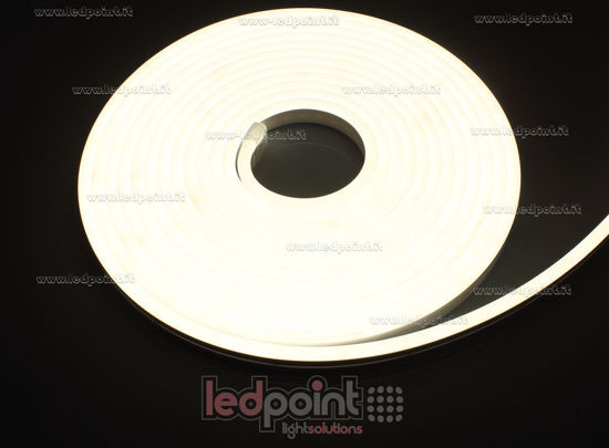 Picture of Led Neon Flex 6mm white 2835 12V 9,6W 120led/m IP65 50m