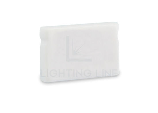 Immagine di Tappino in plastica bianco per profilo SL12-16