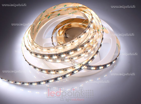 Immagine di Striscia led 5m RGB con 3838 e CCT con due 2835 2600-6500K 210led/m 24V 14,4+14,4+14,4W/m