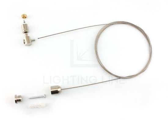 Immagine di Accessori di montaggio profilo PR-NE03-17-S2 con regolazione filo inferiore, 1 cavo, lunghezza 2m