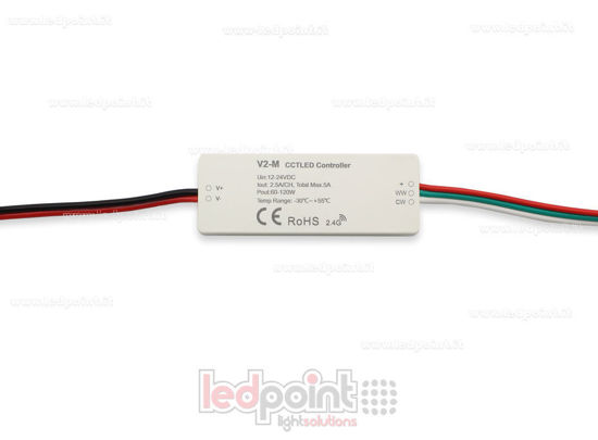 Bild von CCT Mini Kontroller 12-24V, 2ch 2.5A/CH, RF 2.4GHz