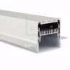 Bild von Aluminiumwinkelprofil weiß lackiert  für Gipskartonplatten 50x49mm, 3 meter