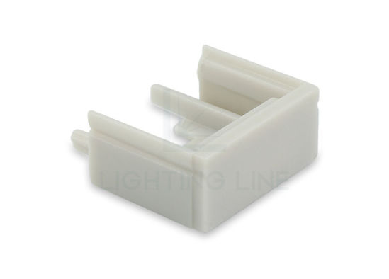 Bild von Graue Möbelendkappe für Aluminiumprofil SL08-03