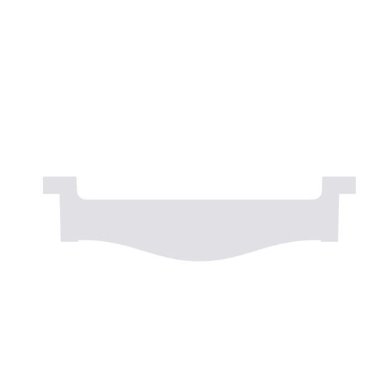 Bild von Transparent lens diffuser with double asymmetry for aluminium profile PR-CL01-06 1,176 meters