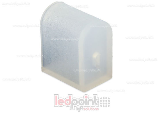 Picture of End cap with for power cable hole for 8mm Led Neon Flex