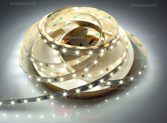 Picture of LED strip 5m white 4000K 3step 60leds/m Honglitronic 2835 24V 14,4W/m