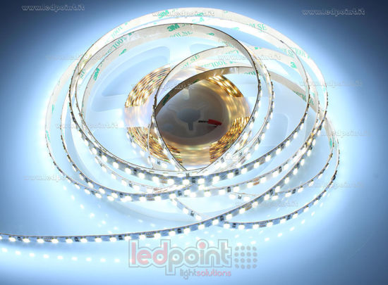 Picture of LED strip 5m cool white 6000K 3step 140leds/m 2835 24V 11W/m, PCB 6mm