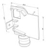 Immagine di Modello scaricabile per stampante 3D di tappino sinistro e destro con tubo 25mm per profilo CC01-06-G3