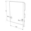 Bild von Graue Kunststoff Endkappe für Profil SL01-01 mit hohem Diffusor