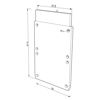 Picture of Cap for DW04-06 aluminium profile for plasterboard