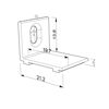 Picture of 90° plastic junction for modular mounting brackets