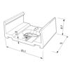 Picture of Plastic mounting bracket for SL05-03 aluminium profile