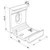 Picture of Plastic mounting bracket for AN02-08 and AN03-08 corner profile
