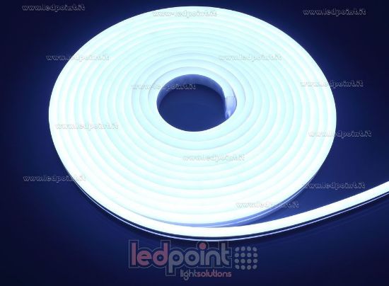 Bild von Led Neon Flex 6mm kalt-weiß 2835 12V 9,6W 120led/m IP65 5m