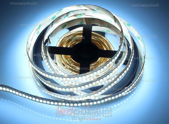Immagine di Striscia led 4m bianco freddo 6300-6800K 2835 240led/m 24V 19,2W/m