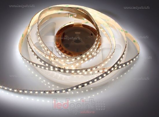 Bild von LED-Streifen 4m weiß 3800-4250K 2835 CRI>90 120LEDs/m Honglitronic 24V 24W/m