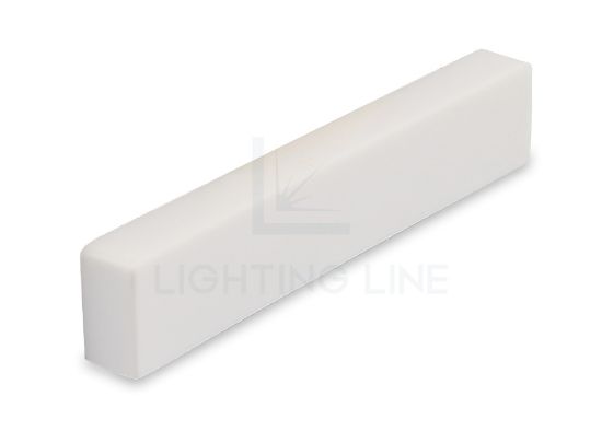 Picture of White plastic end cap for high diffuser LLD-07