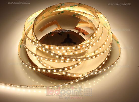 Bild von LED-Streifen 5m warm-weiß 3000K 3step 2835 120LEDs/m 24V 9,6W/m
