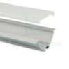 Bild von 37x15mm Aluminiumeinbauprofil, 2 Meter