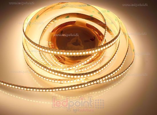Immagine di Striscia led 25m bianco caldo 3000K 3step 2835 240led/m 24V 20W/m