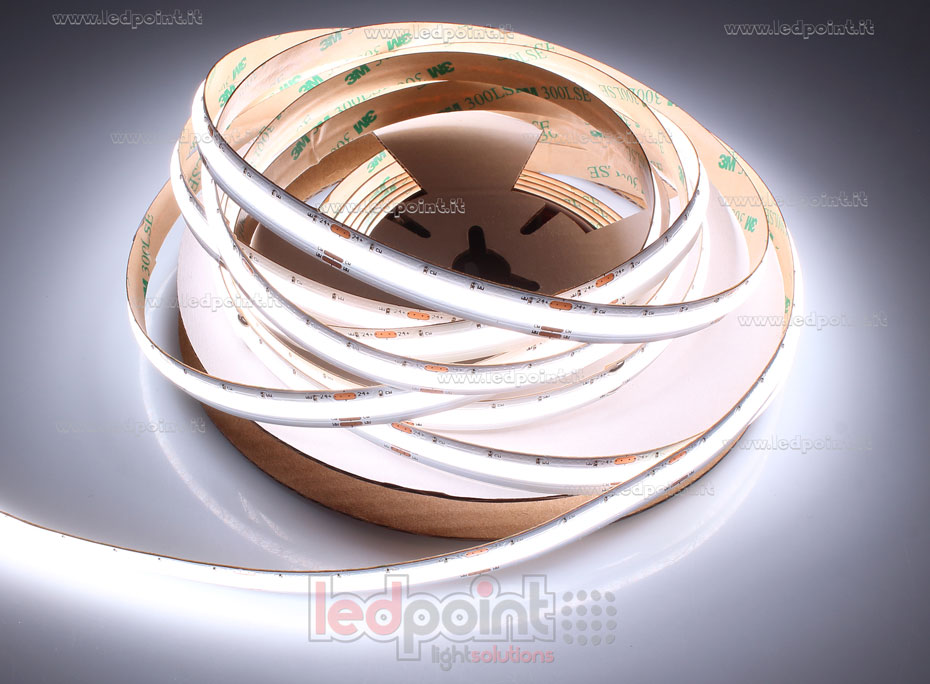 S.r.l. | Striscia Led COB 5m Bianco 4000K CRI Ra>93 - Foto 8