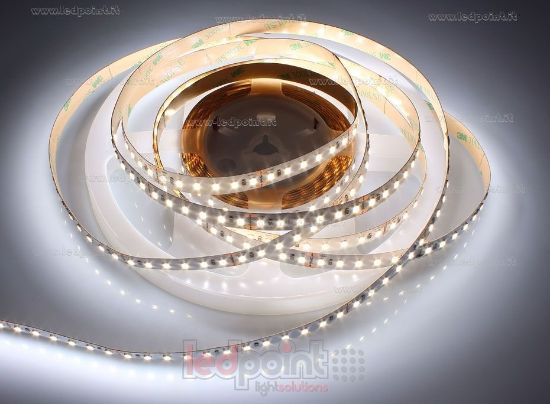 Picture of LED strip 2m white 4000-4250K 120 leds/m Honglitronic 2835 CRI>90 24V 24W/m